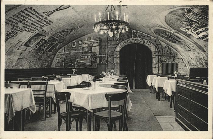 Ruedesheim Rhein Innenansicht vom Gasthaus zum Felsenkel