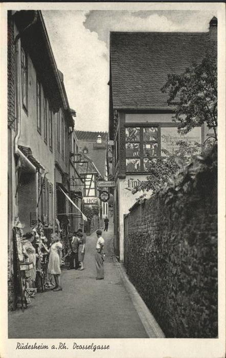 Ruedesheim Rhein Drosselgasse