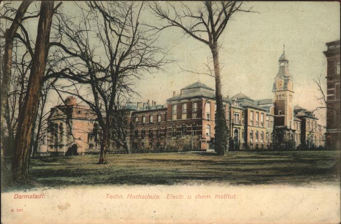 Darmstadt Techn.Hochschule (Electr.u.chem.Institu