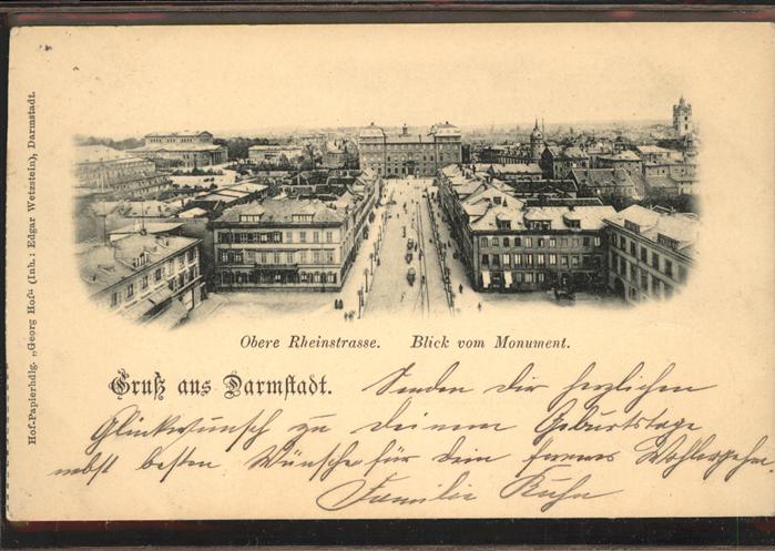 Darmstadt Obere Rheinstrasse