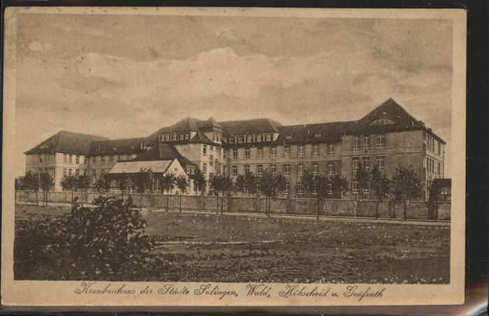 SOLINGEN NRW Krankenhaus