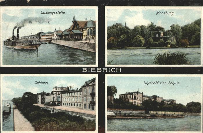 Biebrich Wiesbaden Moosburg u.Unteroffizier Schule