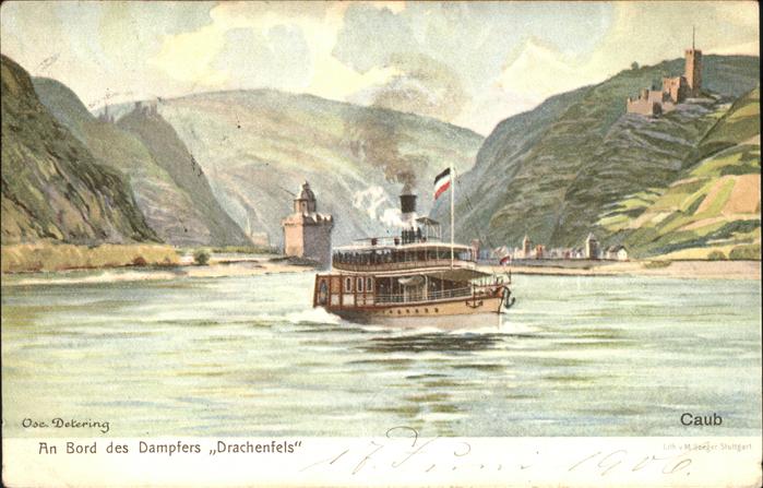 Drachenfels Dampfer Drachenfels