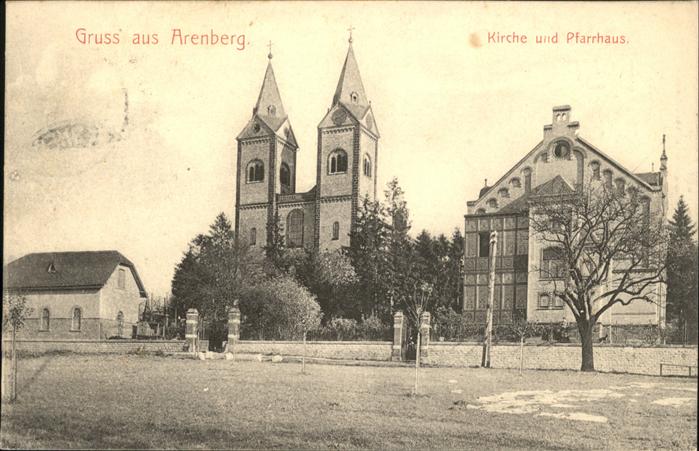 Arenberg Koblenz Kirche Pfarrhaus