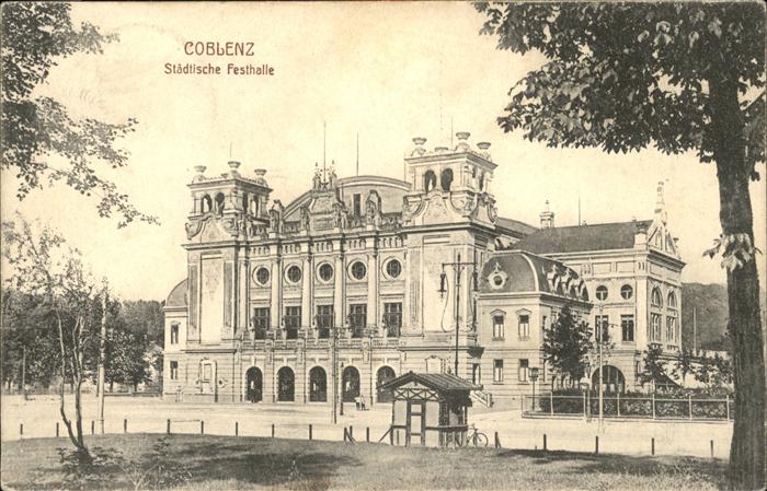 Koblenz Rhein Städtische Festhalle