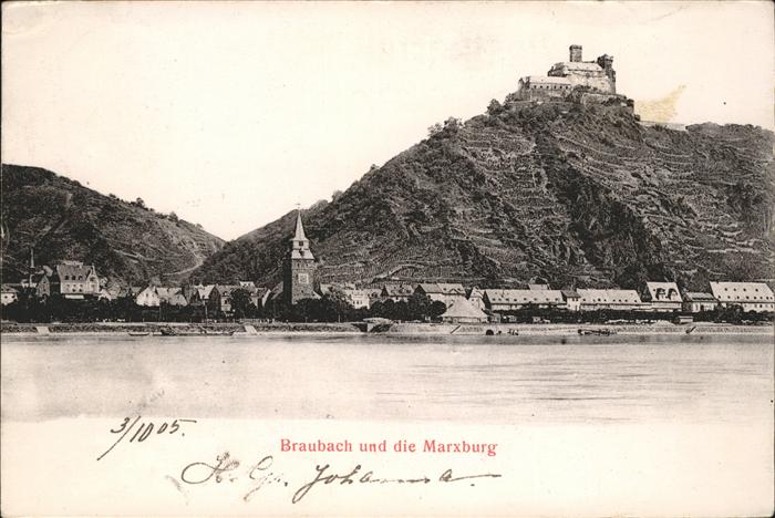 Braubach Rhein Marxburg