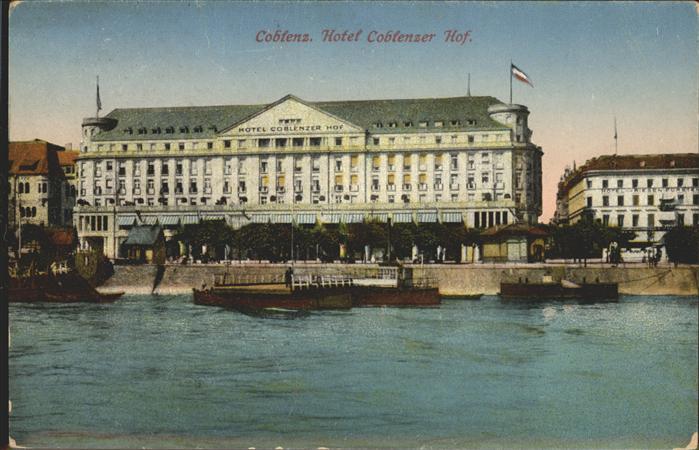 Koblenz Rhein Hotel Koblenzer Hof