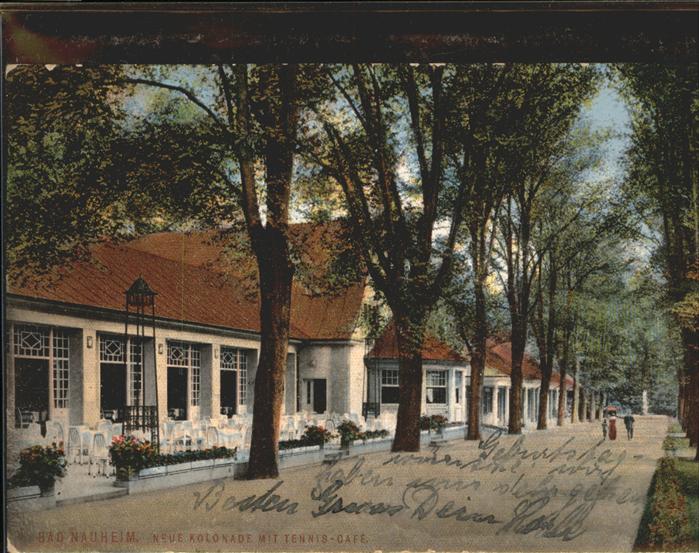 Bad Nauheim Neue Kolonade Tennis-Cafe