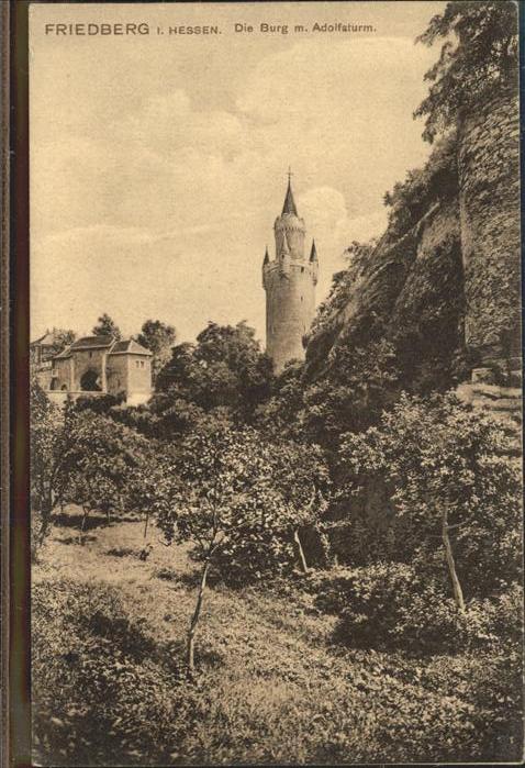 Friedberg Hessen Burg Adolfsturm