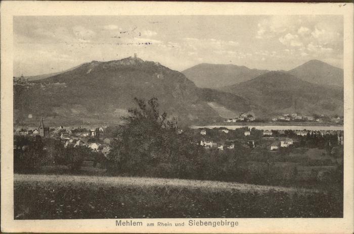 Mehlem Bonn Siebengebirge