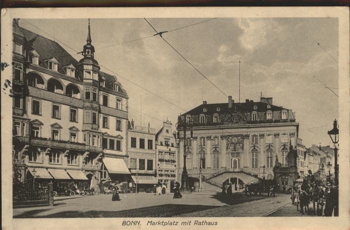 Bonn Rhein Marktplatz Rathaus