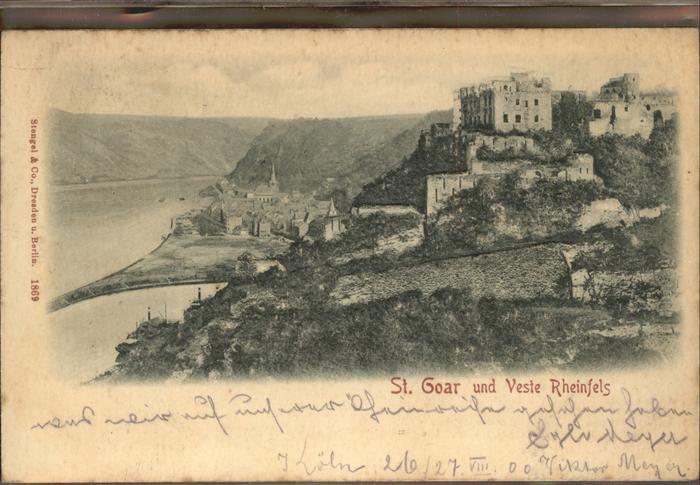 St Goar Veste Rheinfels
