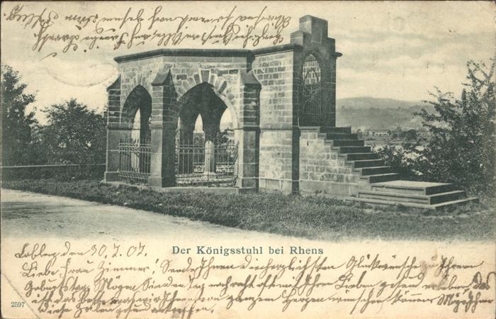 Rhens Königsstuhl
