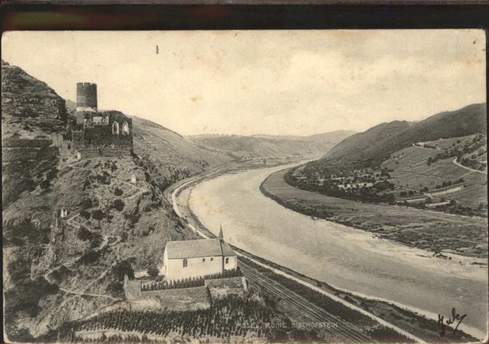 Brodenbach Mosel Rheinland-Pfalz Ruine Bischofstein