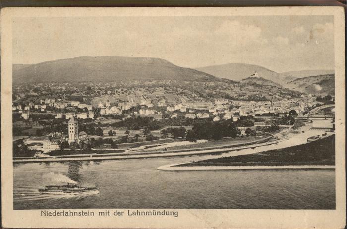 Niederlahnstein Lahnmündung
