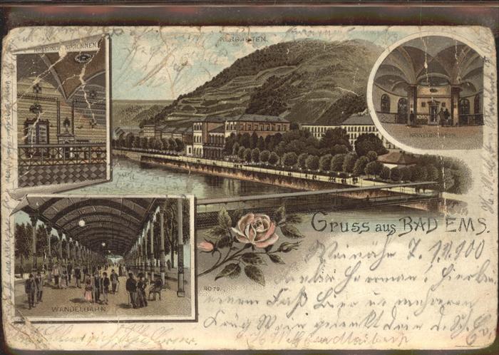 Bad Ems Kesselbrunnen Wandelbahn