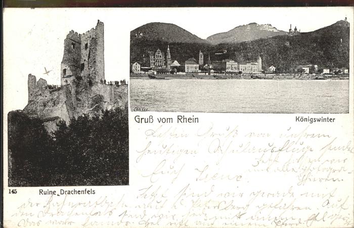 Koenigswinter Ruine Drachenfels