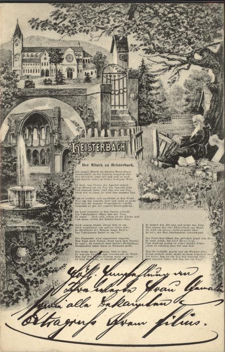 Heisterbach Der Mönch von Heisterbach