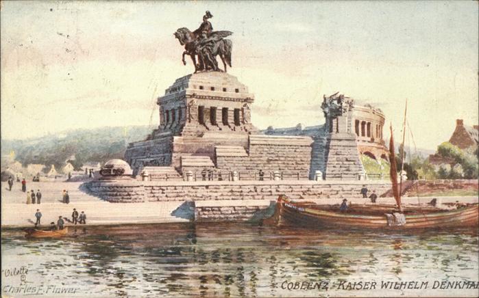Koblenz Rhein Kaiser Wilhelm Denkmal