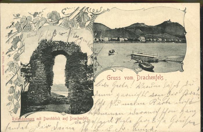Drachenfels Rolandsbogen Drachenfels