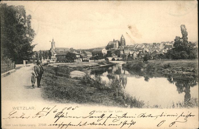 WETZLAR Lahn Hessen Lahnpartie