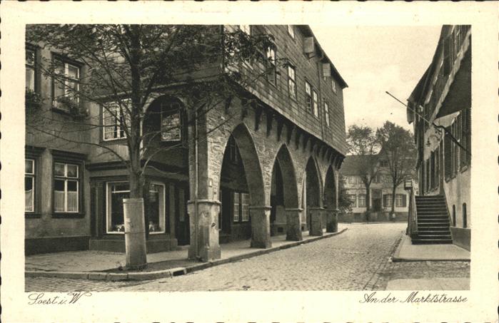 Soest Arnsberg Marktstrasse