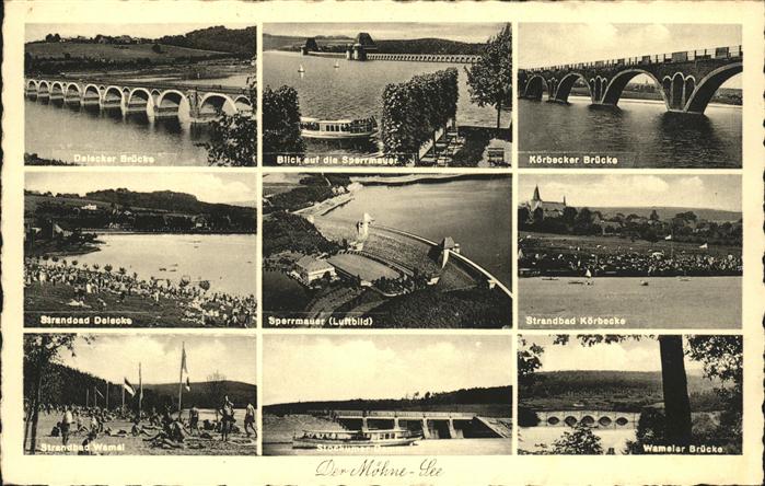 Soest Arnsberg Möhne-See Talsperre Sperrmauer Körbecke