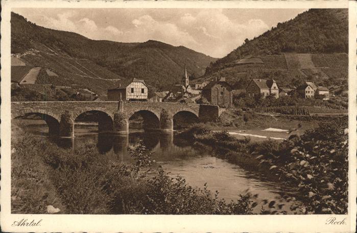 Rech Ahr Ahrtal Steinbrücke