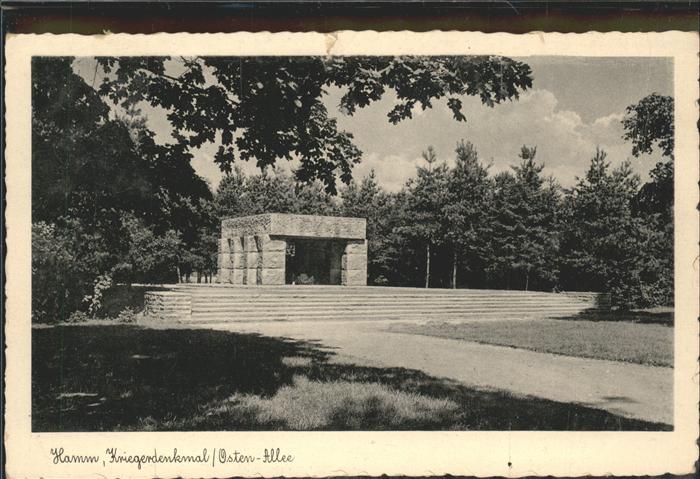 Bad Hamm Kriegerdenkmal Osten-Allee