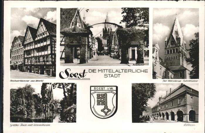 Soest Arnsberg Ansichten Wappen