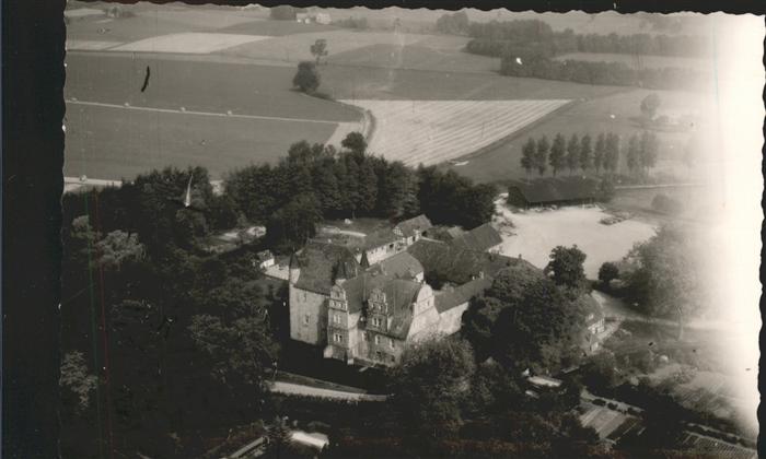 Schledehausen  Bissendorf Osnabrueck Niedersachsen Fliegeraufnahme