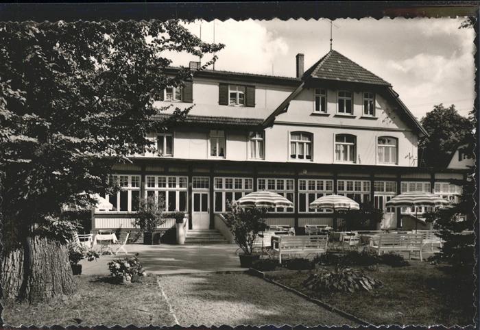 Bad Huesede Gebäude Gartenterrasse