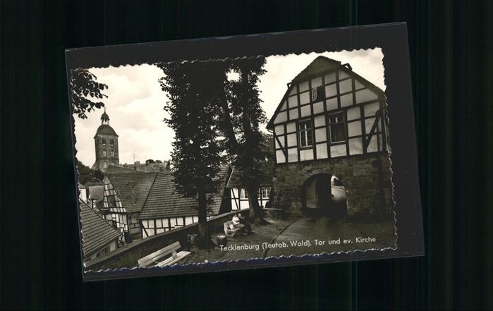 Tecklenburg Steinfurt NRW Tor Kirche
