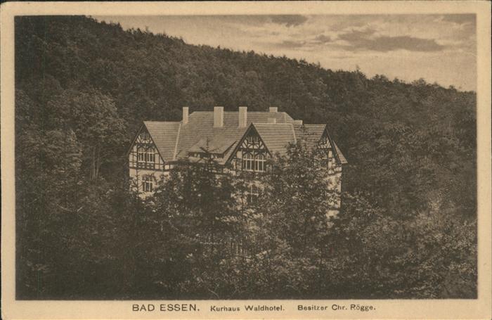 Bad Essen Kurhaus Waldhotel