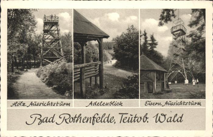Bad Rothenfelde Adelenblick Eiserner Aussichtsturm