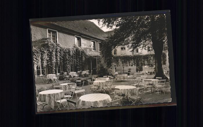 Werl Westfalen Hotel Meyer Gartenterrasse