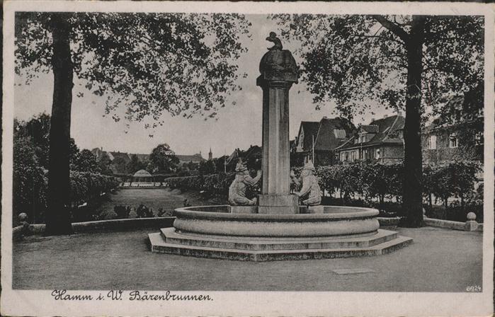 Hamm Westfalen Bärenbrunnen