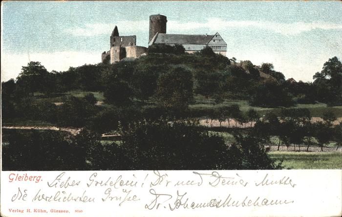 Wettenberg Hessen Gleiberg Burg