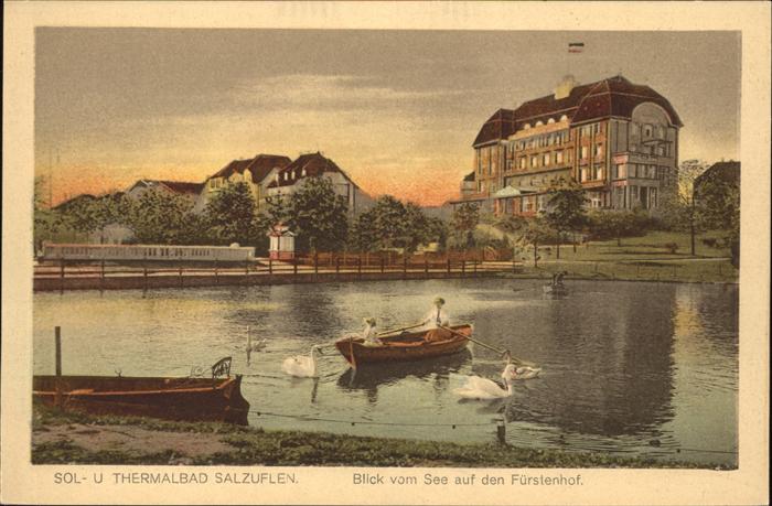 Bad Salzuflen Sol- Thermalbad See Fürstenhof