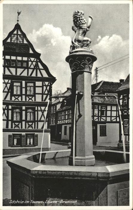 Idstein Taunus Löwen-Brunnen