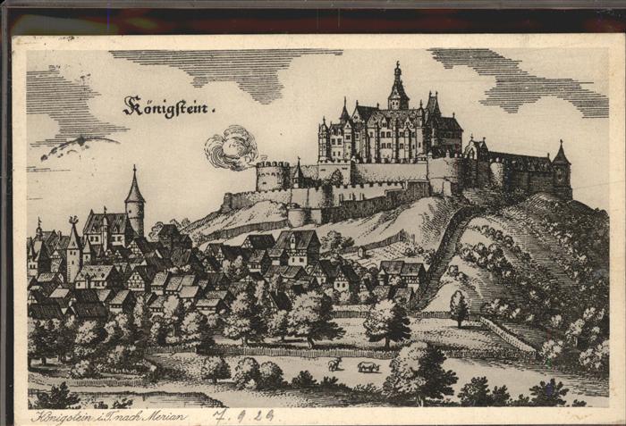 Koenigstein Taunus Merian
