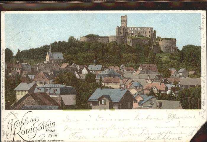 Koenigstein Taunus Hotel Pfaff