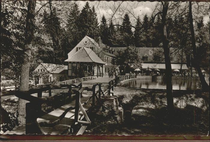 Leopoldstal Lippe Waldhotel Pension Silbermühle