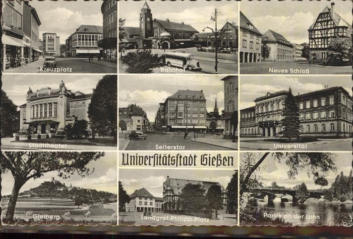Giessen Lahn Universität Schloß Lahn Landgraf-Philip