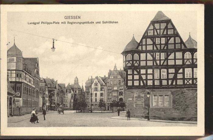Giessen Lahn Philipps-Platz Regierungsgebäude Schlöß