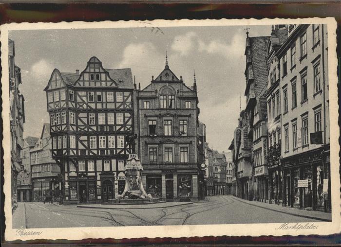 Giessen Lahn Marktplatz