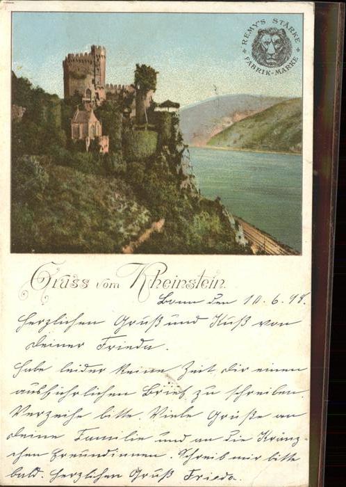 Bonn Rhein Rheinstein Burg