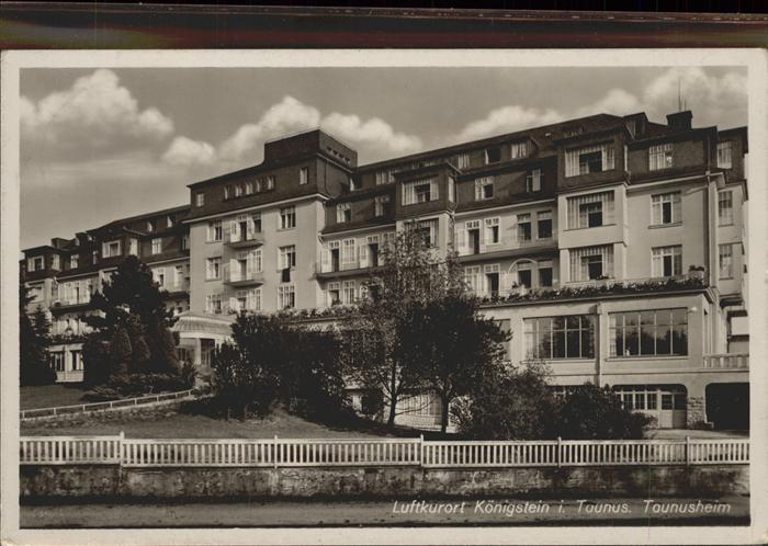 Koenigstein Taunus Tounusheim