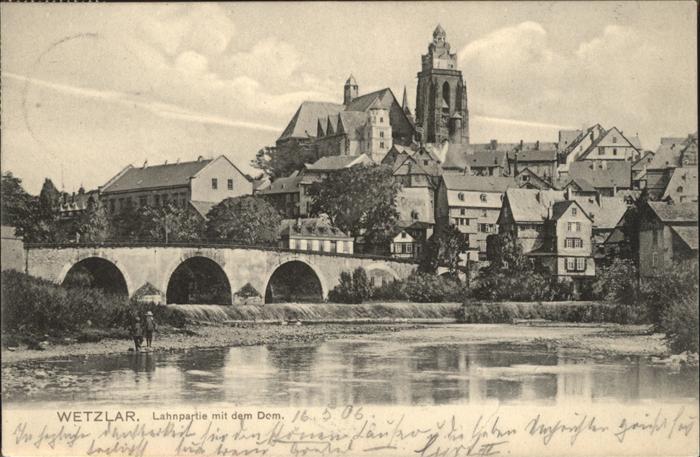 WETZLAR Lahn Hessen Lahnpartie Dom