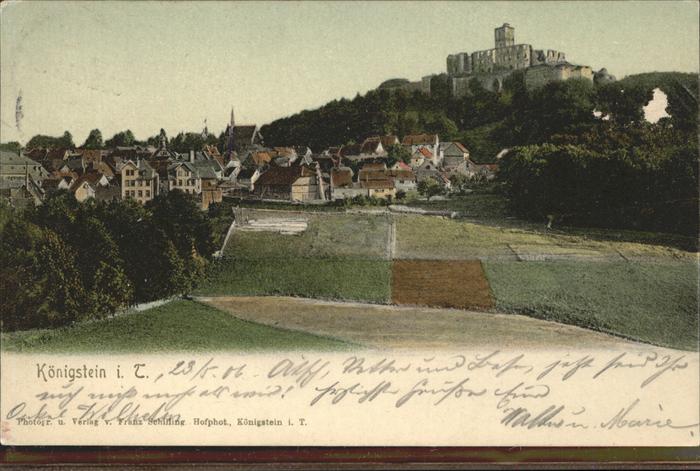 Koenigstein Taunus Burg